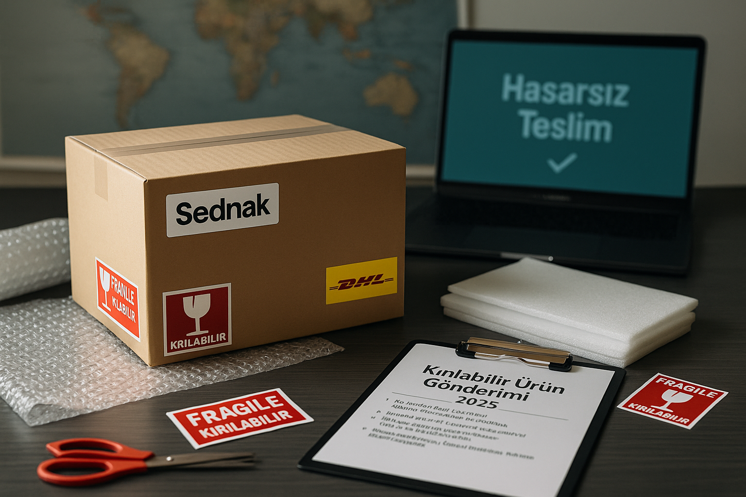 Yurtdışına Kırılabilir Ürün Göndermek – Hasarsız Teslim İçin İpuçları [2025 Rehberi]
