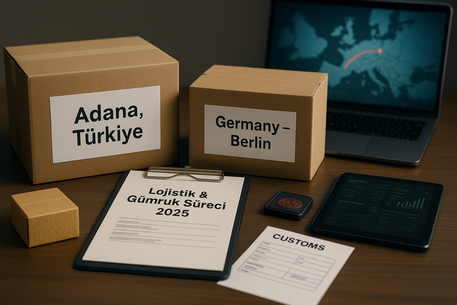 Adana'dan Almanya’ya Ürün Gönderimi – Lojistik ve Gümrük Süreci [2025 Rehberi]