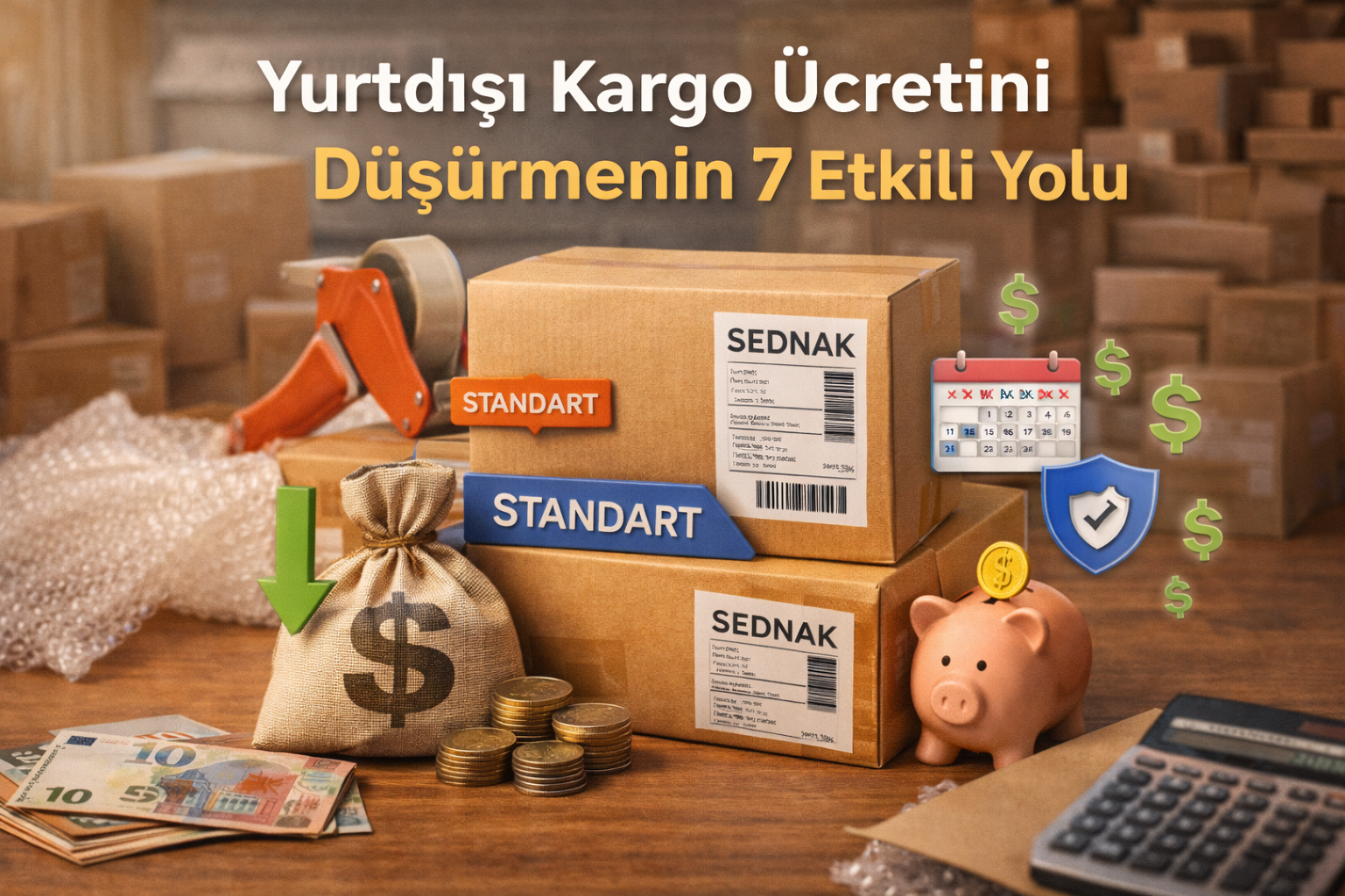 Yurtdışı Kargo Ücretini Düşürmenin 7 Etkili Yolu