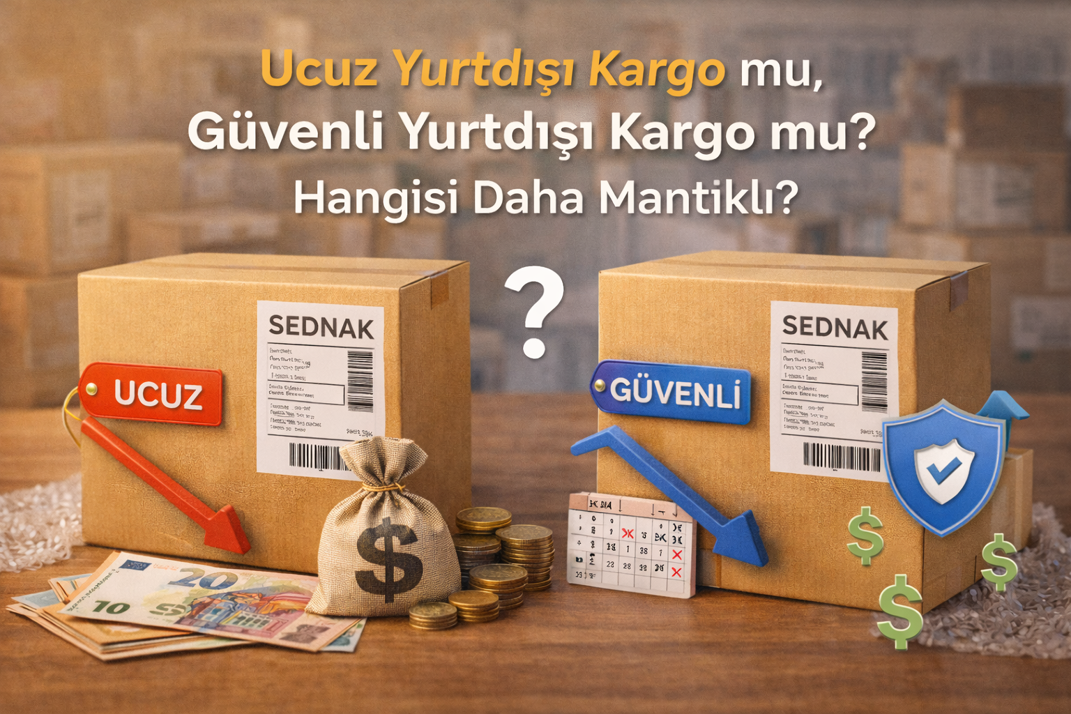 Ucuz Yurtdışı Kargo mu, Güvenli Yurtdışı Kargo mu? Hangisi Daha Mantıklı?